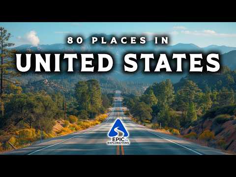WONDERS OF USA | 80 Most Beautiful Places in the United States | 4K Travel Guide