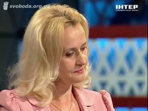 Iryna Farion on the Ukrainophobic Language Bill / Talk Show "Big Politics" // 8.06.2012