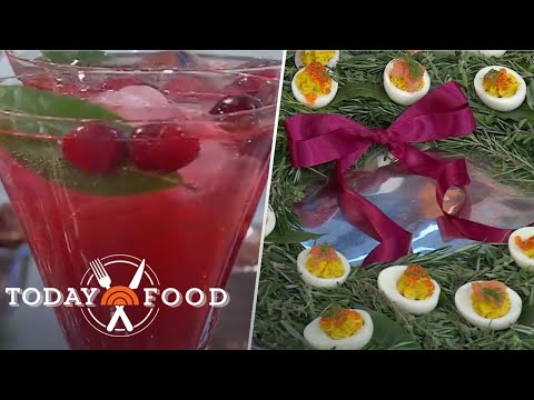 Martha Stewart Shares Recipe for Cranberry Shrub, Deviled Eggs