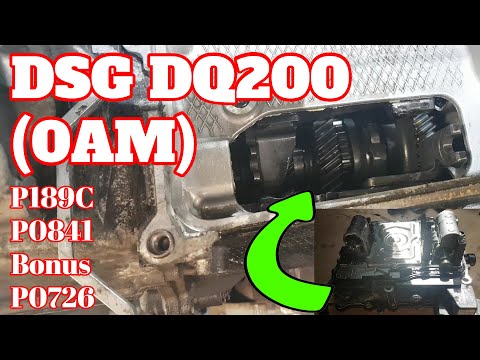 Golf DSG gearbox jumping out of gear... Fault finding and repair.