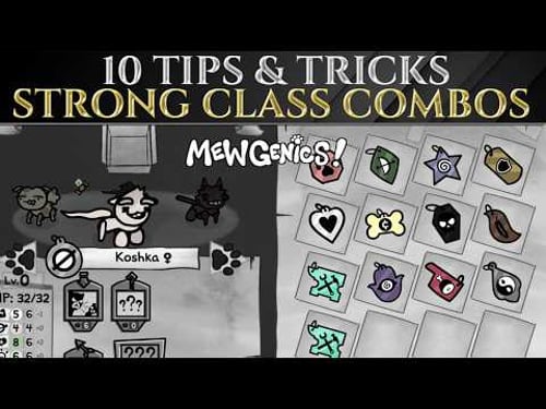 10 Advanced TIPS For STRONG CLASS COMBOS In MEWGENICS