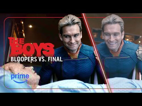 The Boys Bloopers vs. Final Scenes | The Boys | Prime Video