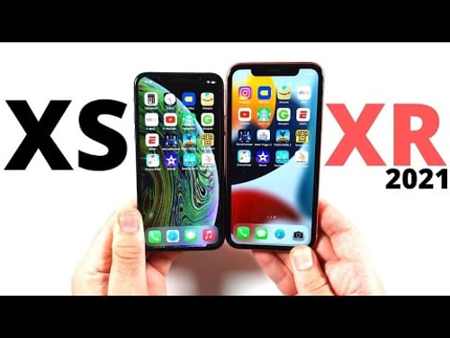 iPhone XS vs iPhone XR 2021