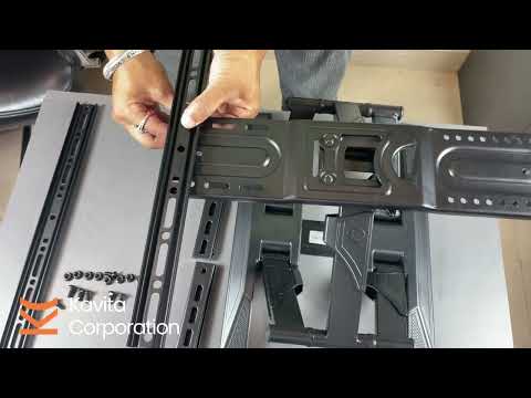 Heavy-Duty Moving Wall Mount for 40–80 Inch TVs | Full Motion Swivel & Tilt