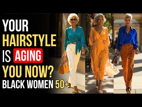 Why Your Current Hairstyle Makes You Look Older (And What Actually Works) Older Black Women Over 50