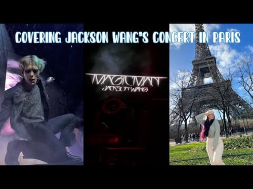 JACKSON WANG MAGIC MAN WORLD TOUR: COVERING JACKSON'S CONCERT IN PARIS | Inma Exma