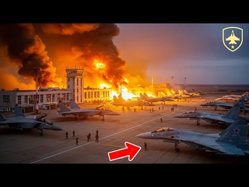 Ukraine Waited for Nightfall – Then HIT Two Moscow Airports