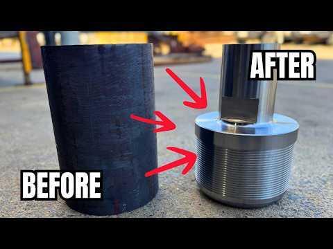 Machining a Casing Drive Sub (from 100kg of SOLID steel!)
