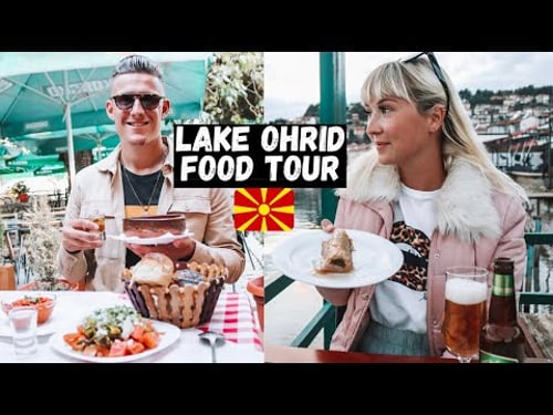 We Ate MACEDONIAN Food in The BEST TRADITIONAL Restaurants! Lake OHRID Food Tour!