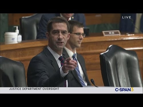 Sen. Tom Cotton: "Thank God you are not on the Supreme Court. You should resign in disgrace, Judge."
