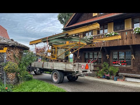 ШЕФ купив КРАН для СІНА за 70,000€. УКРАЇНЕЦЬ на Фермі у Швейцарії