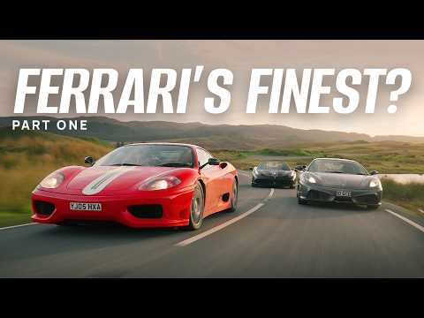 Ferrari’s Finest? 360 CS v 430 Scuderia v 458 Speciale – The Group Test EP1 | Supercar Driver 4K