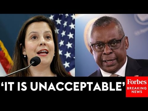 JUST IN: Elise Stefanik Lights Into Sec. Austin Over Failure To Notify POTUS Of His Hospitalization