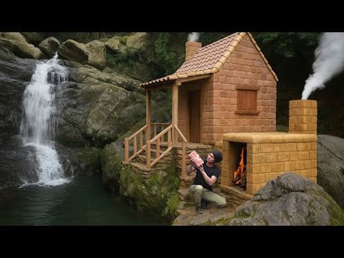 I Spent 120 Days Building a House to Survive in the Jungle | Full Video