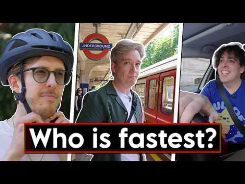 The Fastest Way Across London Isn’t Obvious