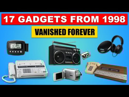 17 Gadgets From 1998 That VANISHED Forever