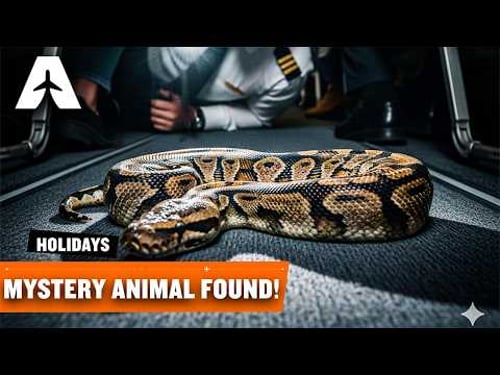 SNAKE ON A PLANE?! 🐍 Flight Grounded by Mystery Animal & Fire Alarm PANIC! | Holiday Airline Ep.05