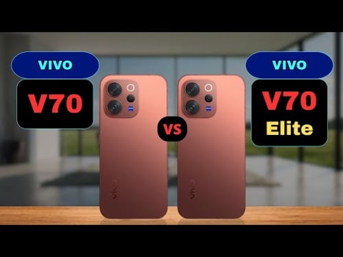 Vivo V70 vs Vivo V70 Elite Comparison