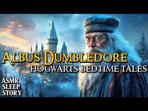 Life of Albus Dumbledore: A Hogwarts Sleep Story | Harry Potter ASMR with Ambience