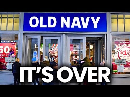 The Sudden Fall Of Old Navy