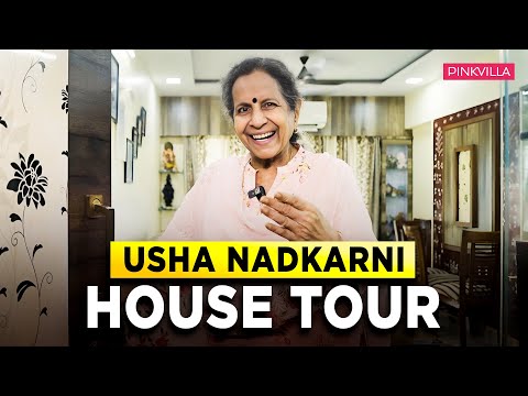 Inside Usha Nadkarni's Warm Mumbai House Tour | Pavitra Rishta | Bigg Boss | Celebrity MasterChef