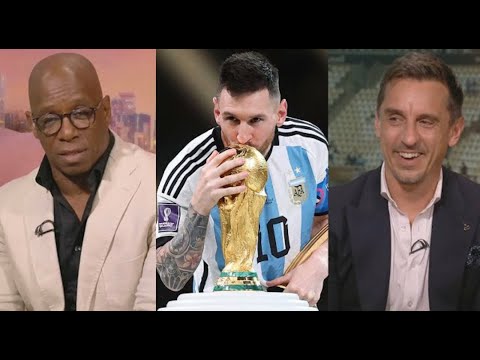 Ian Wright Gary Neville And Roy Keane react Lionel Messi And Argentina Wins The World Cup 2022π