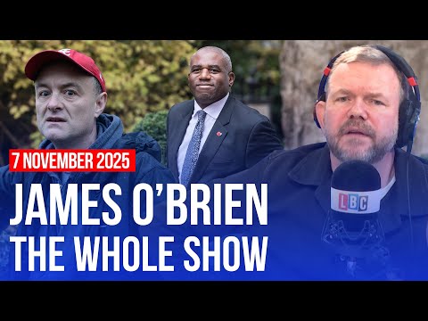 The sight of a successful black man boils Dominic Cummings' blood | James O’Brien - The Whole Show