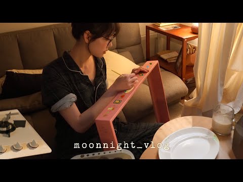 A Korean Living Alone : Work, Cook & DIY | Feast from Leftover Radish. Kimchi Fried Rice & Crab Soup