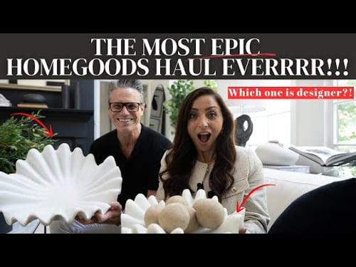 New Designer Dupes from Homegoods! Best Homegoods Haul of my Life!