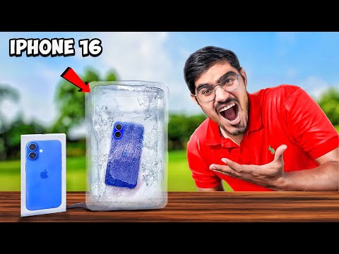 I Phone 16 Extreme Freezing Test | क्या ये आईफोन बच पायेगा?