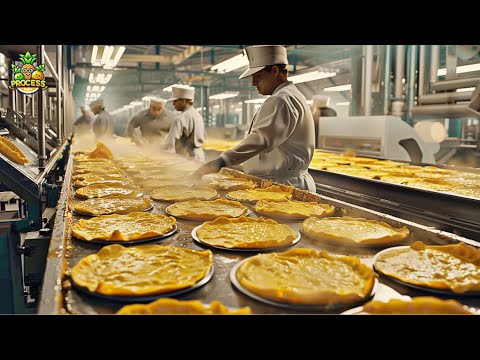 How Millions of Omelettes Are Made in a Factory | Omelettes Factory Process