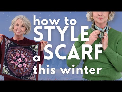 How to Tie a Scarf this Winter - Feel Confident & Look Stylish in Scarves