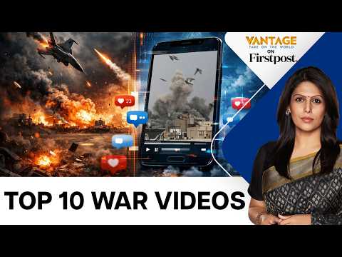 F-15 Shot Down, Fire in Dubai: The Top Viral War Clips | Vantage with Palki Sharma | N18G