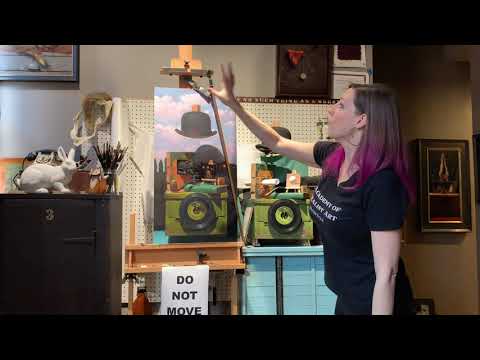 Oil Painting Studio Set up tips, tricks, suggestions