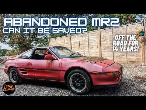 Can I Get This 1992 Toyota MR2 G-Limited To Run & Drive?? A big surprise awaits on the ramp!
