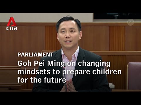 Debate on President’s speech: Goh Pei Ming on changing mindsets to prepare children for the future