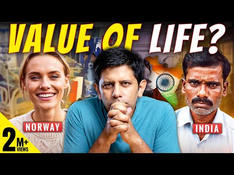 BELOW ZERO? - Is That The Value Of Life In India? | My Norway Experience | Akash Banerjee
