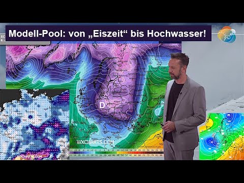 Model overview: From "ice age" to floods, from heavy snow to mild southern exposure. Major change.