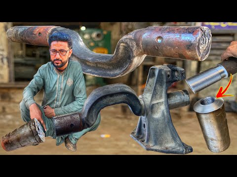 Finally I expertly repaired the broken turning shaft of the truck which is not difficult for me