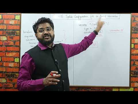 Split Configuration and input variables in terraform-Hindi/Urdu |Lec-16| Azure Terraform full course