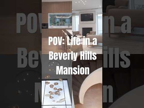 Explore a $21,000,000 Mansion in Beverly Hills #dreamhome