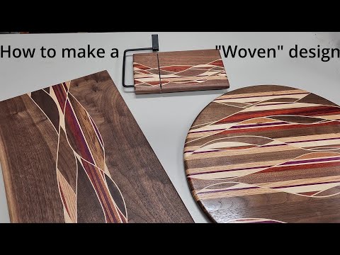 How to make the Woven design