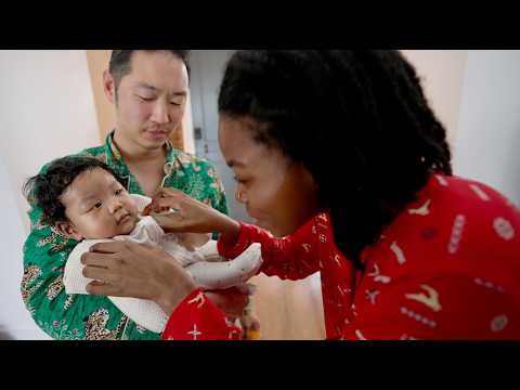 Amyah Meets Her Baby Sister + How I manage to care for 9 kids