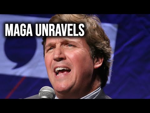 Tucker Carlson LOSES IT As MAGA Infighting Blows Up In Public