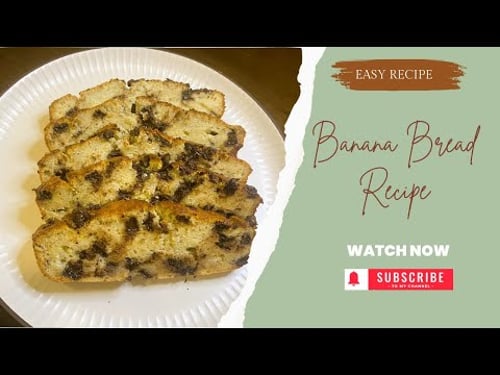 Easy Homemade Super Soft Banana Bread Recipe | The Best Ever Moist Banana Bread