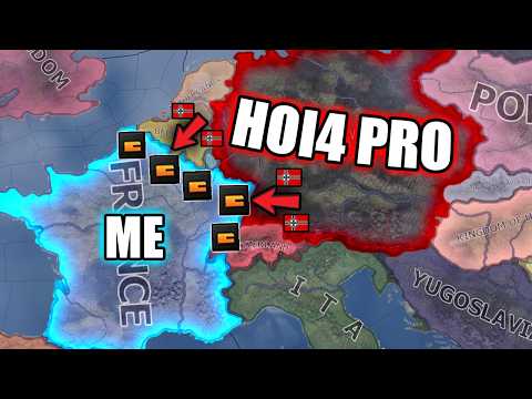 I Built an Unbreakable Maginot Line... Can It Stop a Hoi4 Pro?