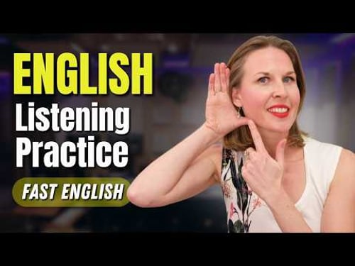 Speak Fast And Understand Natives In Only 2 HOURS | Advanced English Listening Practice