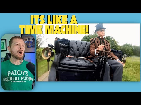 American Reacts to Germany’s Oldest Street-Legal Car | 1894 Benz Victoria | German Cars