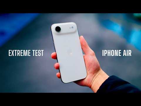 iPhone Air Extreme Test! - A Day in the Life