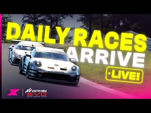 Daily Racing is Here! - Assetto Corsa EVO v0.4